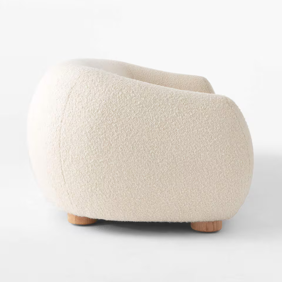 Cloud Boucle Curved Sofa - Image 5