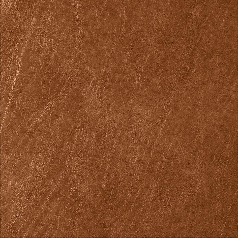 Tobacco Leather Lounge Chair - Image 4