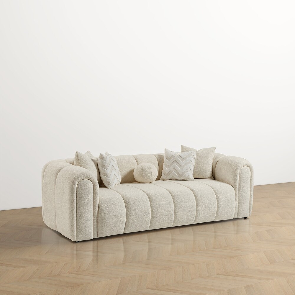 Keanu Boucle Soft Couch