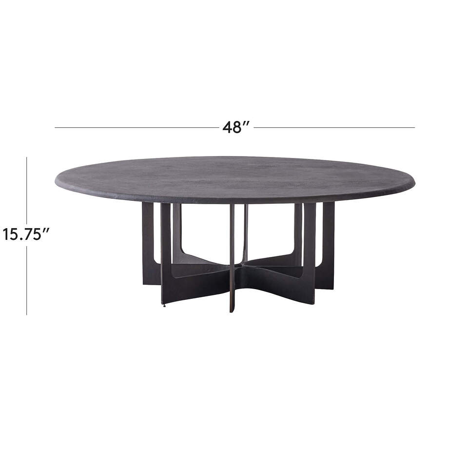 Blackened Bronze Coffee Table - Image 2