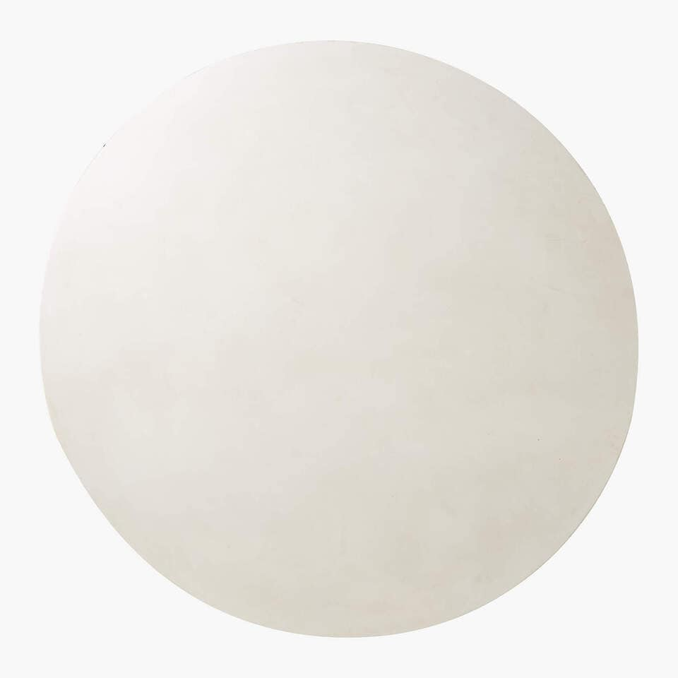 Large Round Cement Coffee Table - Image 5