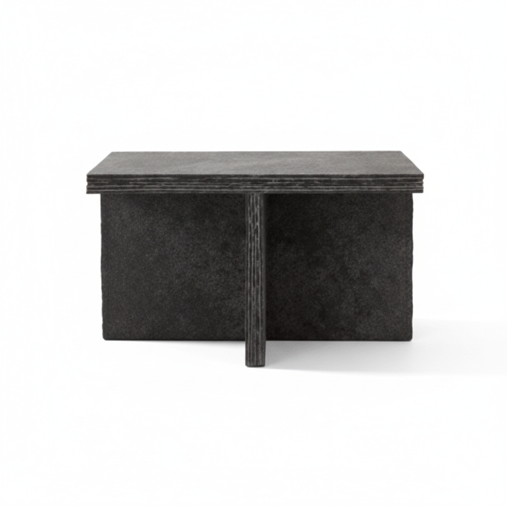 Black Limestone Coffee Table